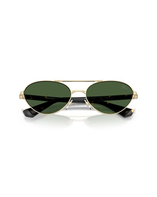 Burberry Green Sunglass Be3165