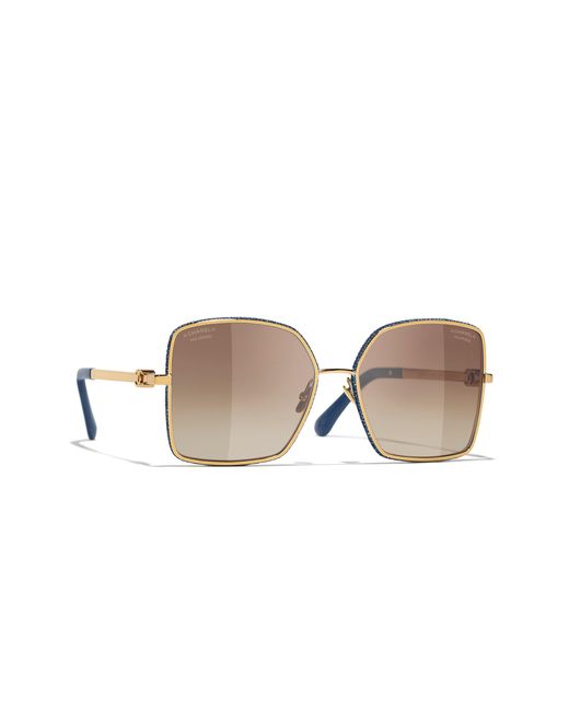 Chanel Black Sunglass Square Sunglasses Ch4288q