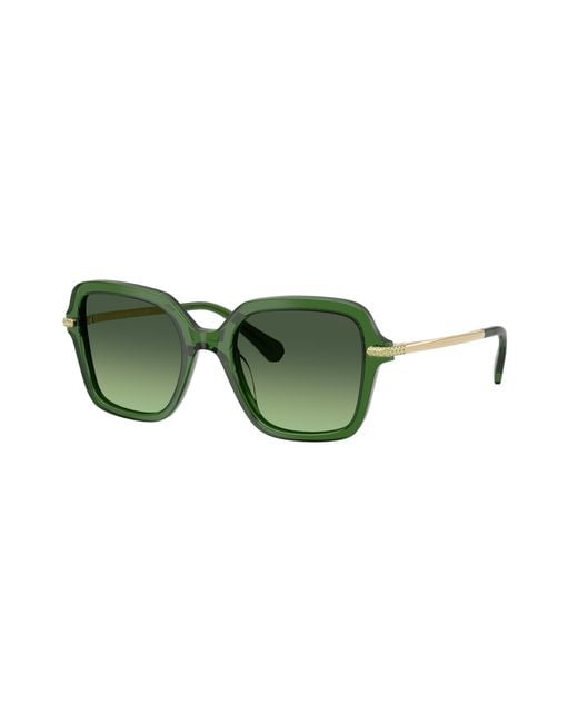 Swarovski Green Sunglass Sk6040