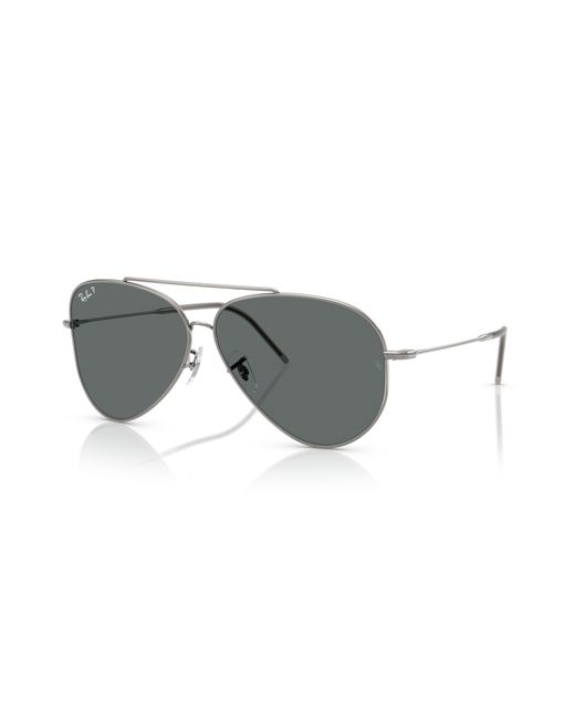 Ray-Ban Black Rbr0101s Aviator Reverse Sunglasses