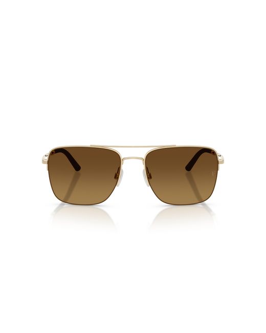 Oliver Peoples Black Sunglass Ov1343s R-2 for men