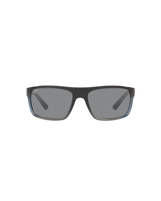 Maui Jim Sunglass 746 Byron Bay in het Black