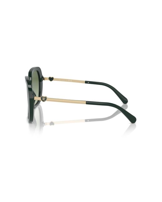 Chanel Green Sunglass Square Sunglasses Ch5521a
