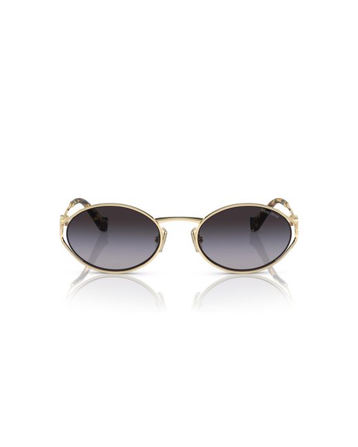 Miu Miu Black Sunglass Mu 01ysf