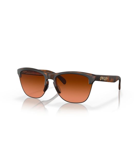 Oakley Black Sunglass Oo9374 Frogskinstm Lite for men
