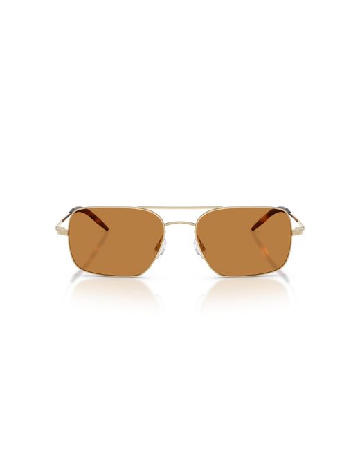 Oliver Peoples Black Sunglass Ov1373s Victory Ii