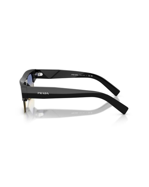 Prada Black Sunglass Pr D12su for men