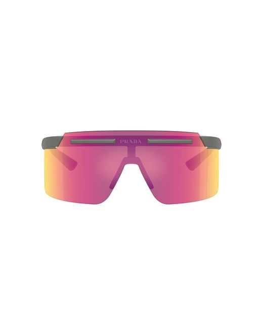 Prada Linea Rossa Black Sunglass Ps B06s for men