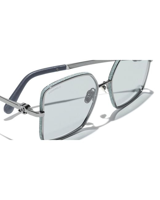 Chanel Black Sunglass Square Sunglasses Ch4288q