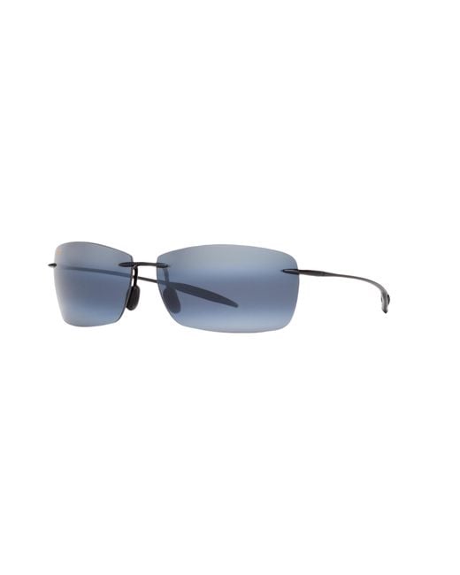 Maui Jim Black Sunglass 423 Lighthouse for men