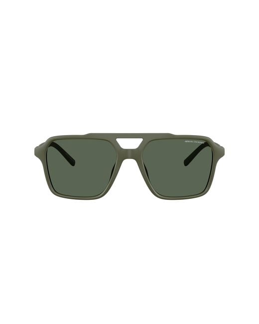 ARMANI EXCHANGE Green Sunglass Ax4166su for men