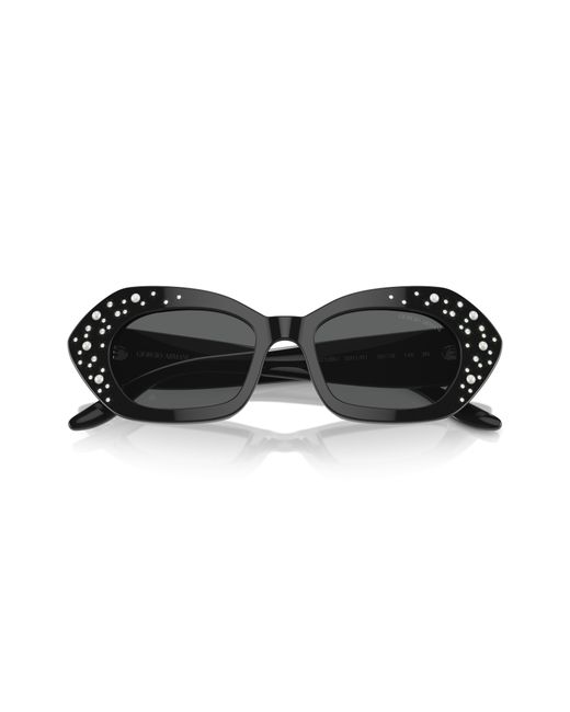 Giorgio Armani Black Square Sunglasses Limited Edition