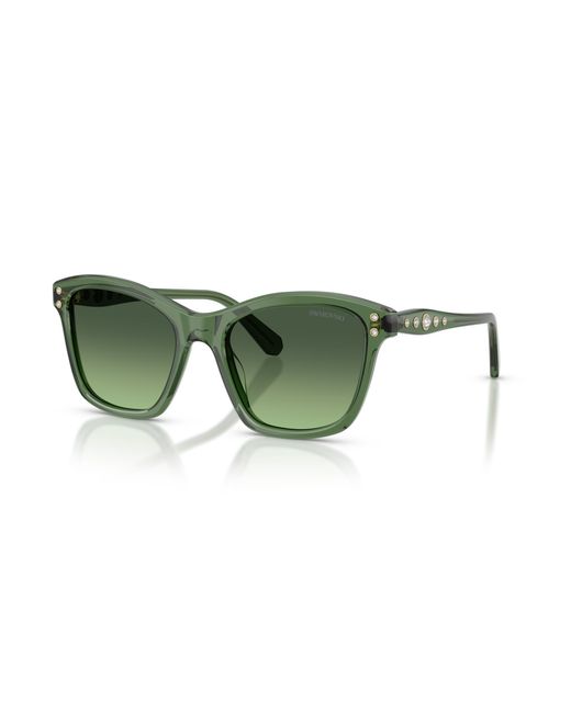 Swarovski Green Sunglass Sk6063