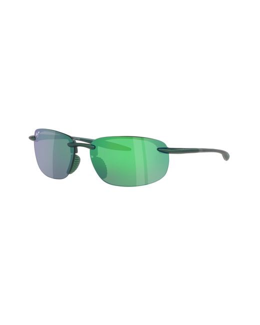 Maui Jim Green Sunglass Hookipa Ultra