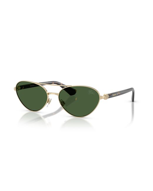 Burberry Green Sunglass Be3165