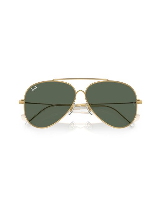 Ray-Ban Green Rbr0101s Aviator Reverse Sunglasses