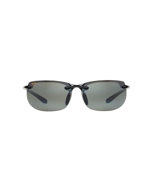 Maui Jim Black Sunglass Banyans for men
