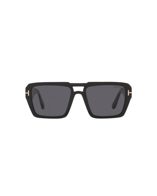 Tom Ford Black Sunglass Redford Tr for men