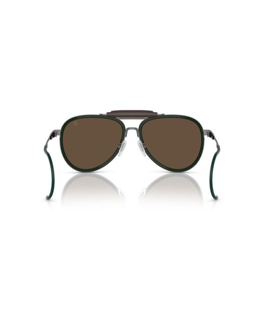 Ralph Lauren Black Sunglass The Roadster for men