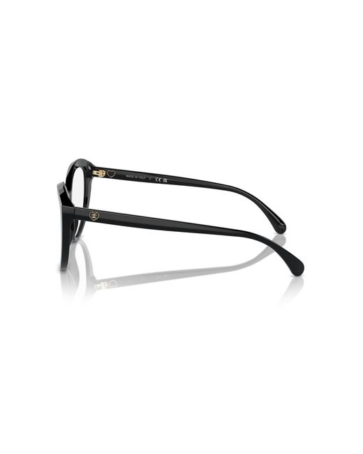 Chanel Black Sunglass Cat Eye Eyeglasses Ch3464a
