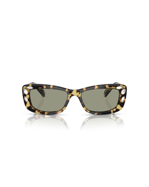 Swarovski Black Sunglass Sk6008