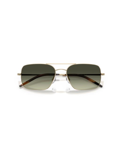 Oliver Peoples Black Sunglass Ov1373s Victory Ii