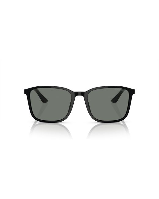 Giorgio Armani Black Sunglass Ar8197 for men