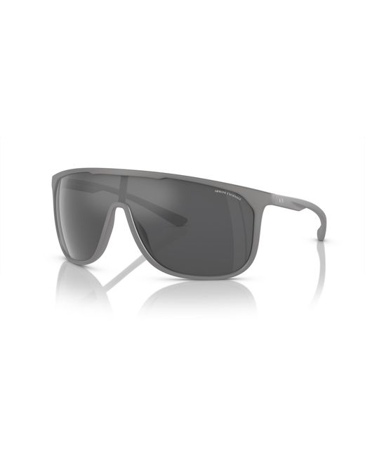ARMANI EXCHANGE Gray Sunglass Ax4137su for men
