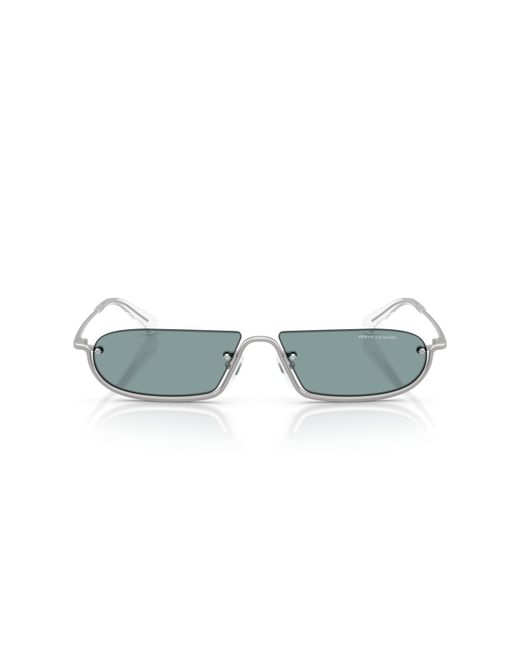ARMANI EXCHANGE Black Sunglass Ax2058s for men