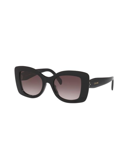 Céline Black Sunglass 3 Dots Cl40324u
