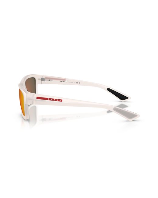Prada Linea Rossa Red Sunglass Ps 01zs for men