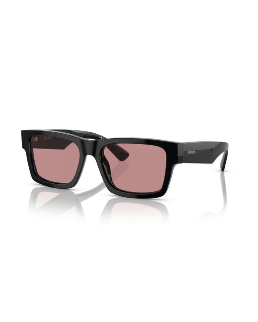 Prada Black Sunglass Pr 25zs for men