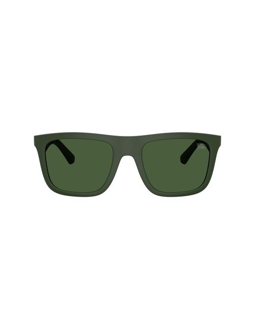Burberry Green Sunglass Be4458u for men
