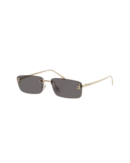 Fendi Black Sunglass First Crystal Fe4172us