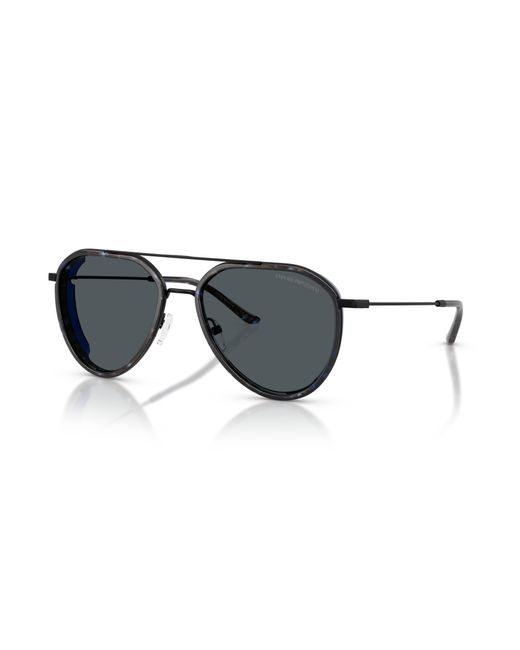 Emporio Armani Black Sunglass Ea2163 for men
