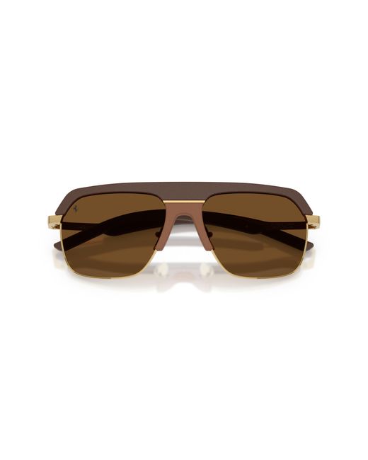 Ferrari Black Sunglass Fh1026q