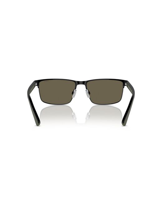 Polo Ralph Lauren Black Sunglass Ph3155 for men