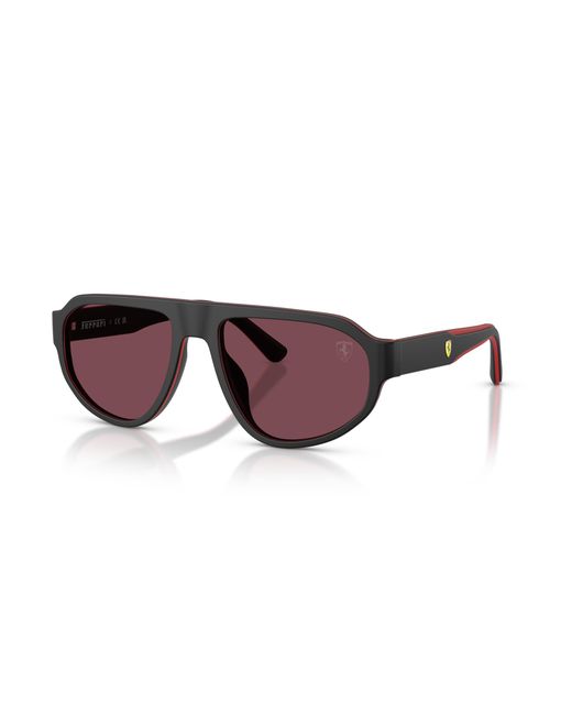 Scuderia Ferrari Black Sunglass Fz6027u for men