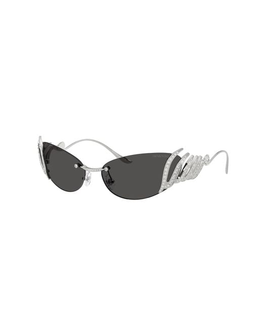 Sunglass SK7041 Swarovski de color Black