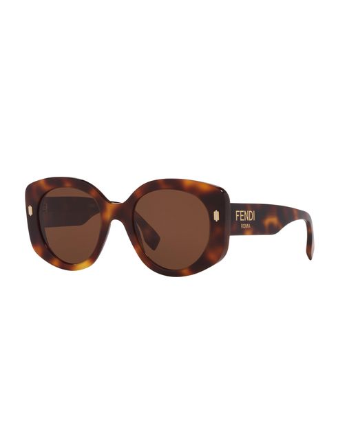 Fendi Black Sunglass Roma Fe40137i