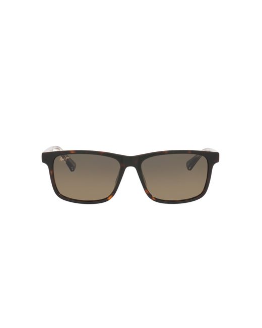 Maui Jim Black Sunglass Okina for men