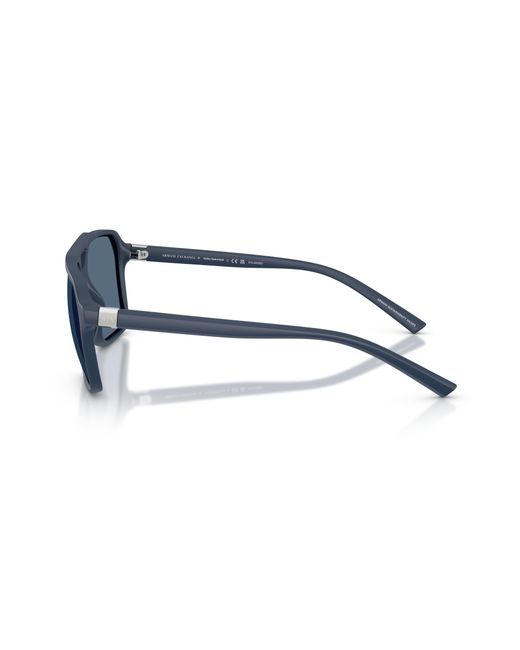 ARMANI EXCHANGE Black Sunglass Ax4166su for men
