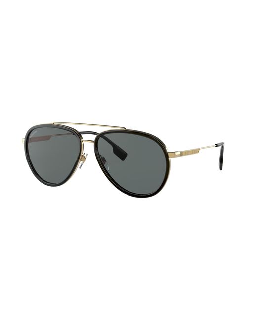 Burberry Black Sunglass Be3125 Oliver for men