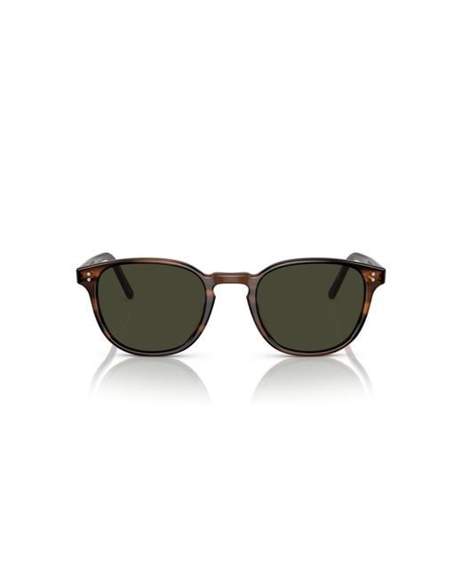 Oliver Peoples Black Sunglass Ov5219s Fairmont Sun for men