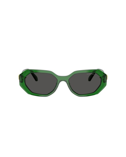 Swarovski Green Sunglass Sk6028