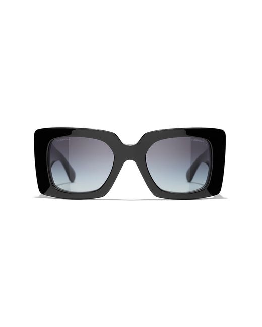 Chanel Black Sunglass Square Sunglasses Ch5480h