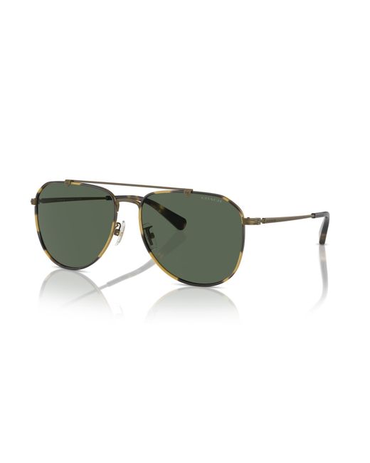 COACH Green Sunglass Cr626 for men