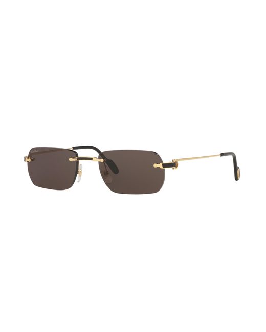 Cartier Black Sunglass Ct0498s for men