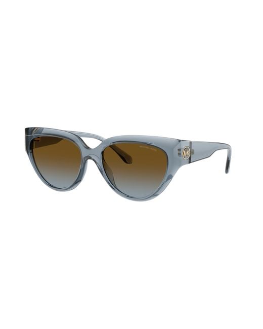 Michael Kors Multicolor 55Mm Gradient Cat Eye Sunglasses