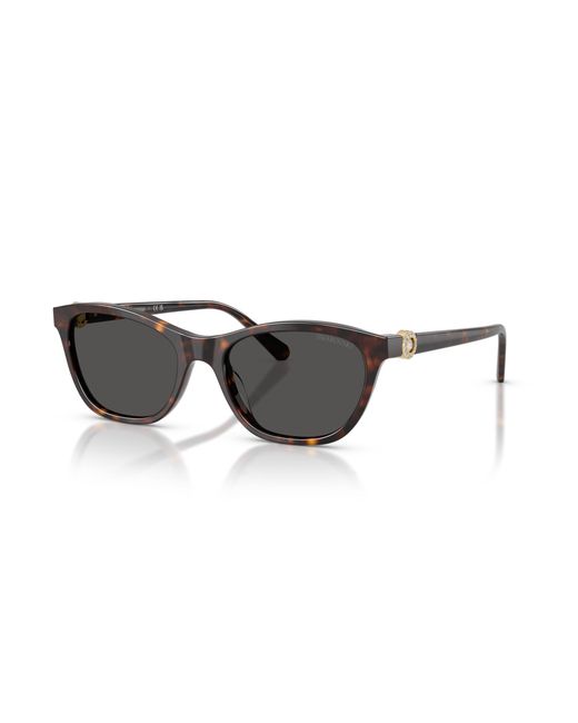 Swarovski Black Sunglass Sk6070